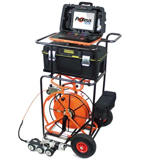 Commercial CCTV drain survey
